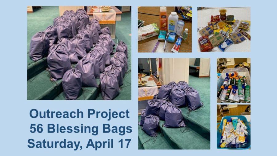 Blessing Bags for our Friends