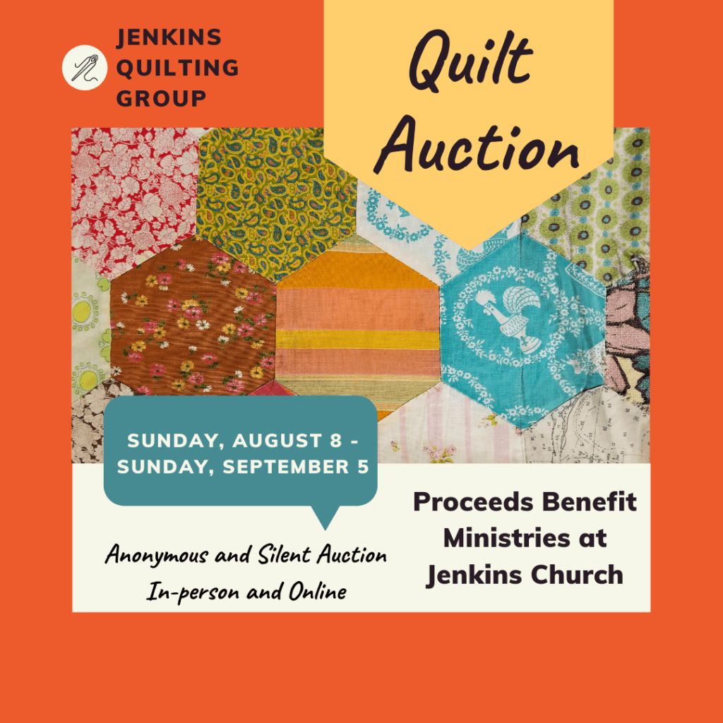 QUILT AUCTION Jenkins Church