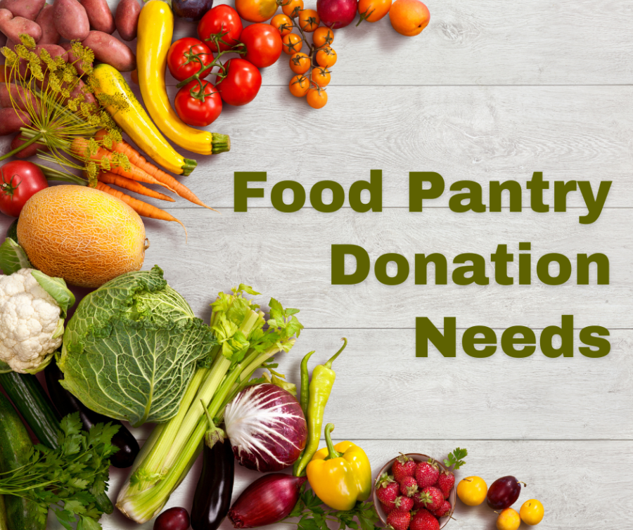 Food Pantry Donation Needs