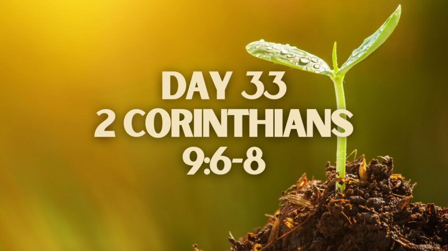 Day 33 – A Path Through Lent