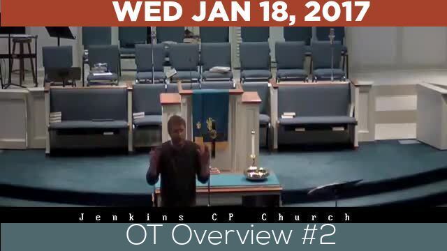 01/18/2017 Video recording of OT Overview #2