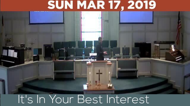 03/17/2019 Video recording of It's In Your Best Interest