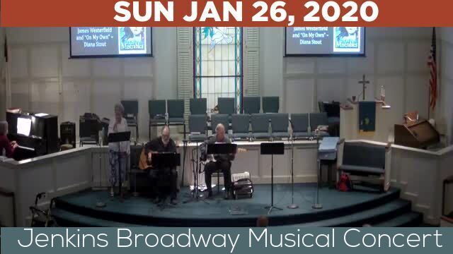 01/26/2020 Video recording of Jenkins Broadway Musical Concert